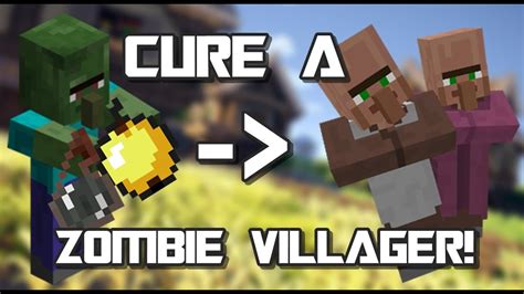 how to cure a zombie villager|How to Cure a Zombie Villager in Minecraft .
